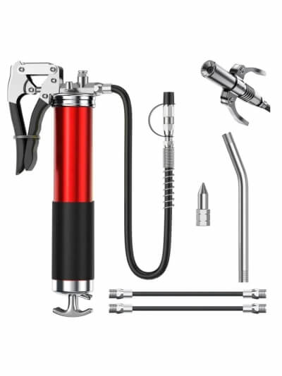 Пистолет-смазчик высокого давления GreasePro 6P, 6 комплектующих-1