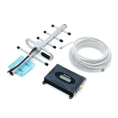 Усилитель сигнала Lintratek KW16L-GSM-S 900 mHz (для сетей 2G) 65Дб, кабель 10м, комплект