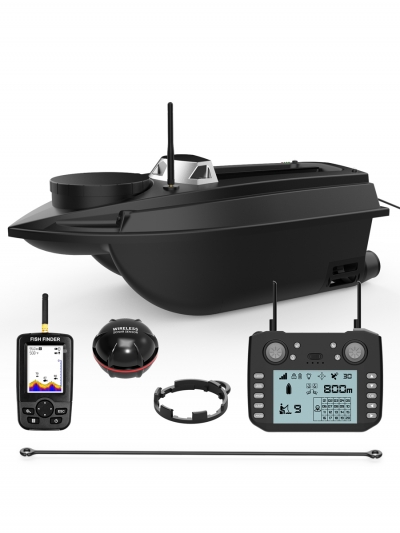 Прикормочный кораблик Flytec V030 с GPS и эхолотом-3