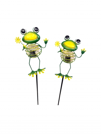 Фигурка садовая с подсветкой Metal Peepe-1