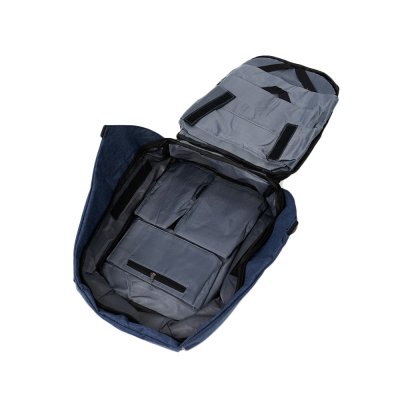 Рюкзак антивор SmartBag с USB кабелем, синий-4
